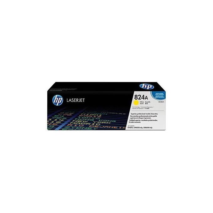 Image of HP CB382YC Giallo originale LaserJet toner ( CB382YC ) Contract per Color LaserJet CM6030, CM6040, CP6015