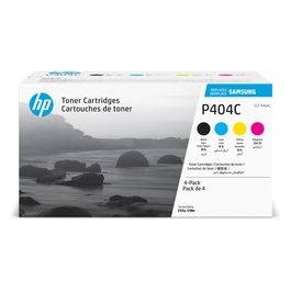 HP CLT-P404C SU365A Cartucce Toner Originali Serie Xpress C430, C480 e C483, 4.500 Pagine, Multipack da 4 Nero,Ciano/Giallo/Magenta