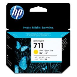 Conf.3 Cartuccia Ink 711da 29 Ml Giallo