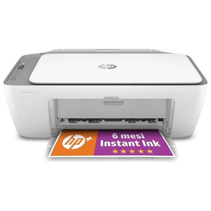 HP Stampante Inkjet Multifunzione DeskJet 2720e Risoluzione 4800x1200 DPI A4 Wi-Fi Bianca