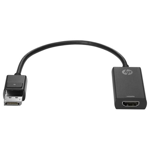 HP DisplayPort to HDMI Adapter Scheda video DisplayPort / HDMI DisplayPort (M) a HDMI (F) per EliteBook 725 G4, 745 G3, 745 G4, 755 G4, 840 G4, ProBook 64X G2, 64X G3, 65X G2, 65X G3
