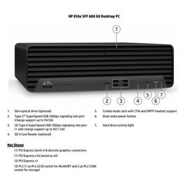 Elite 600 G9 SFF i5-13500 16Gb Hd 512Gb Ssd Windows 11 Pro