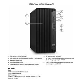 Elite 600 G9 Tower i5-13500 16Gb Hd 512Gb Ssd Windows 11 Pro