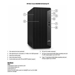 Elite 800 G9 Tower i7-13700 16Gb Hd 512Gb Ssd Windows 11 Pro