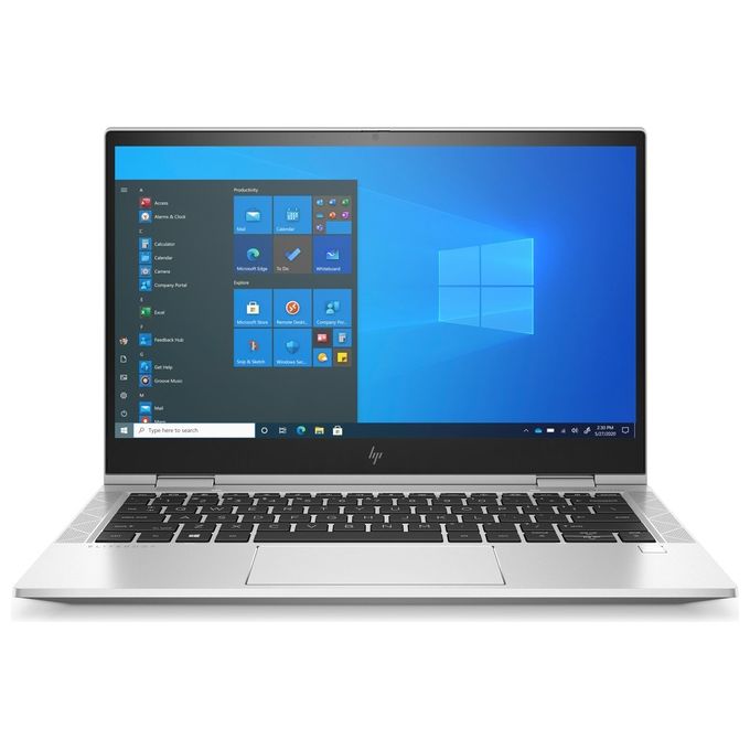 HP EliteBook x360 830 G8 Notebook, Processore Intel Core i7-1165G7, Ram 16Gb, Hdd 512Gb SSD, Display 13.3'', Windows 10 Pro