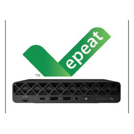 Hp, EliteDesk 8 Mini G1a, Desktop Next Gen AI PC, 16 GB RAM, 512 GB SSD, Nero