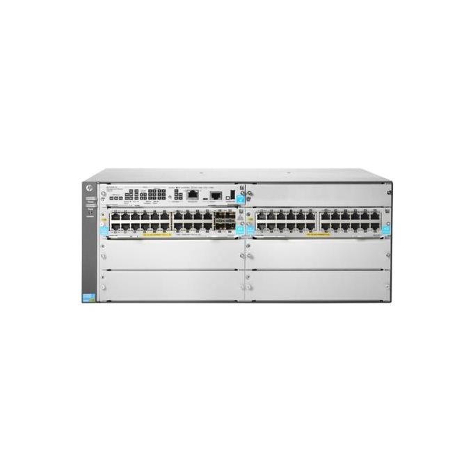 HP Enterprise 5406R 44GT PoE+ and 4-port SFP+ No PSU v3 zl2 Gestito L3 Gigabit Ethernet 10-100-1000 Grigio 4U Supporto Power over Ethernet
