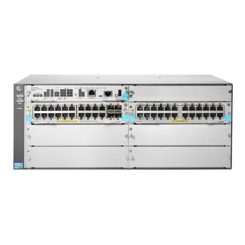 HP Enterprise 5406R 44GT PoE+ & 4-port SFP+ No PSU v3 zl2 Gestito L3 Gigabit Ethernet 10/100/1000 Grigio 4U Supporto Power over Ethernet