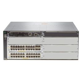 Enterprise 5406R 44GT PoE+ & 4-port SFP+ No PSU v3 zl2 Gestito L3 Gigabit Ethernet 10/100/1000 Grigio 4U Supporto Power over Ethernet