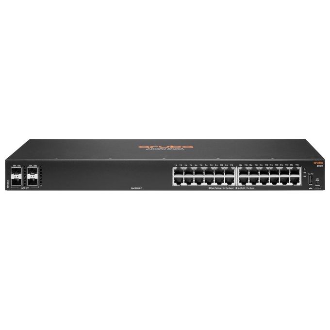 HP Enterprise Aruba 6000 24G 4SFP Gestito L3 Gigabit Ethernet 10/100/1000 1U