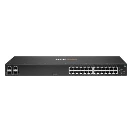 Enterprise Aruba 6100 24G 4SFP+ Gestito L3 Gigabit Ethernet 10/100/1000 1U Nero
