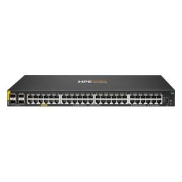 Enterprise Aruba 6100 48G Class4 PoE 4SFP+ 370W Gestito L3 Gigabit Ethernet 10/100/1000 Supporto Power over Ethernet 1U Nero