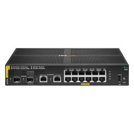 Enterprise Aruba 6100 12G Class4 PoE 2G/2SFP+ 139W Gestito L3 Gigabit Ethernet 10/100/1000 Supporto Power over Ethernet 1U Nero
