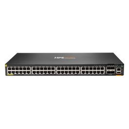 Enterprise Aruba 6200F 48G Class4 PoE 4SFP 370W Gestito L3 Gigabit Ethernet 10/100/1000 Supporto Power over Ethernet 1U Nero