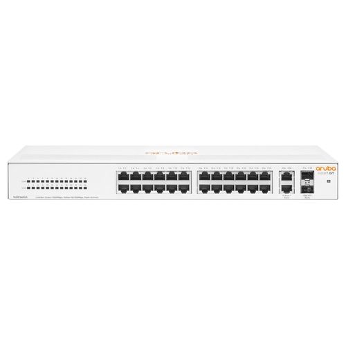 HP Enterprise Aruba Instant On 1430 26G 2SFP Non Gestito L2 Gigabit Ethernet 10/100/1000 1U Bianco