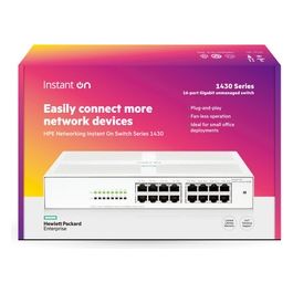 Enterprise Aruba Instant On 1430 16G Non Gestito L2 Gigabit Ethernet 10/100/1000 1U Bianco