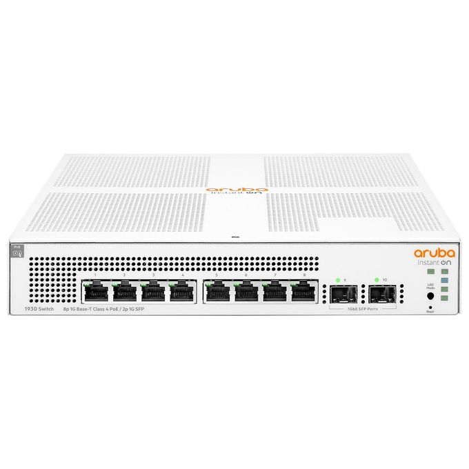 HP Enterprise Aruba Instant On 1930 8G Class4 PoE 2SFP 124W Switch