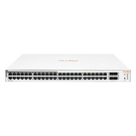 HP Enterprise Aruba Instant On 1830 48G 24p Class4 PoE 4SFP 370W Gestito L2 Gigabit Ethernet 10/100/1000 Supporto Power over Ethernet 1U