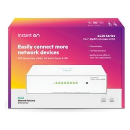 Enterprise Aruba Instant On 1430 8G Non Gestito L2 Gigabit Ethernet 10/100/1000 Bianco