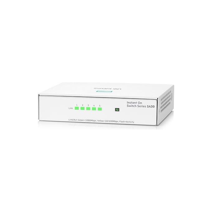 HP Enterprise Aruba Instant On 1430 5G Non Gestito L2 Gigabit Ethernet 10-100-1000 Bianco