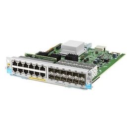 Enterprise Modulo di Espansione Gigabit Ethernet (PoE+) x 12 + Gigabit SFP x 12 per HPE Aruba