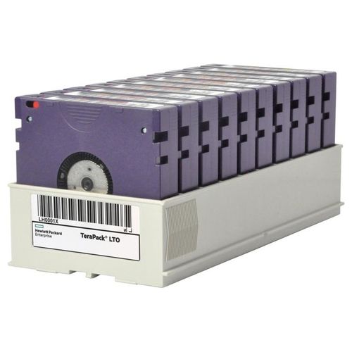 HP Enterprise TeraPack Certified Cartuccia di Pulizia Capacita' 10 Nastri LTO