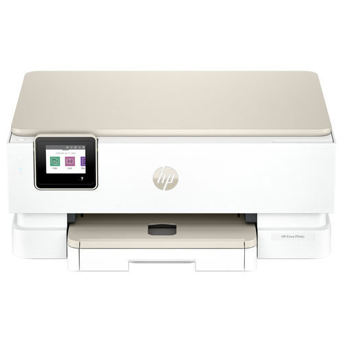 stampante multifunzione inkjet Envy Photo 7230, stampa copia scansione, Wi-Fi, fronte/retro, touchscreen, 15 ppm, beige