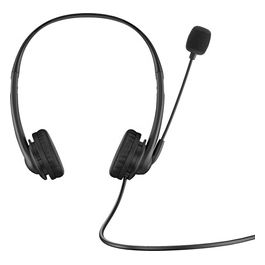 HP G2 Cuffie con Microfono On-Ear Cablato USB Nero