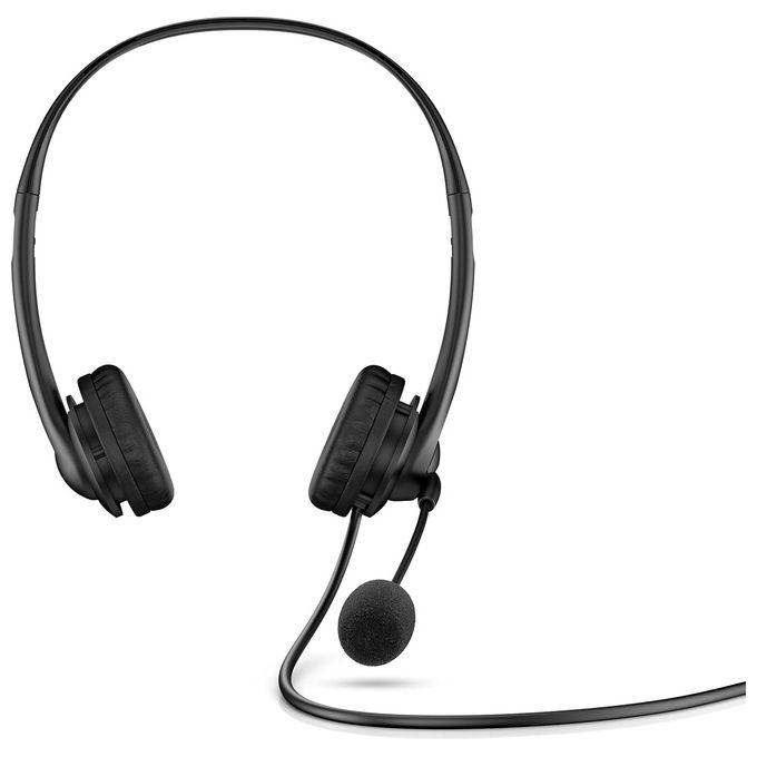 Image of HP G2 Cuffie con Microfono On-Ear Cablato USB Nero