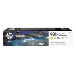 981X L0R10A Cartuccia Inchiostro Originale, da 10000 Pagine, ad Alta Capacità, Compatibile con le Stampanti PageWide serie Enterprise Color 556 e Color Flow MFP 586z, Giallo