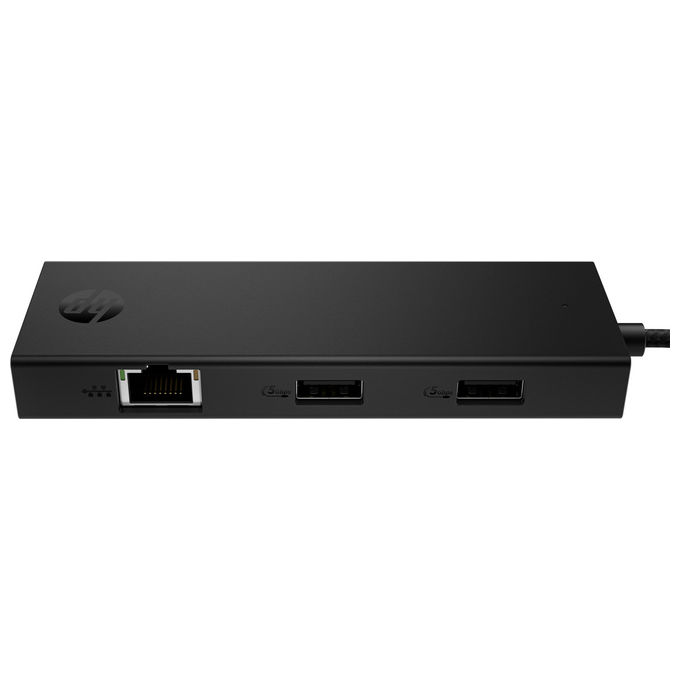 HP hub USB-C portatile compatto compatibile Windows macOS ChromeOS Android iPadOS