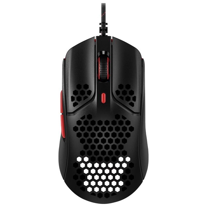 HP HyperX Pulsefire Haste Gaming Mouse Nero-Rosso