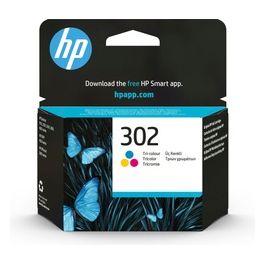 302 F6U65AE Cartuccia Originale per Stampanti a Getto di Inchiostro, Compatibile con DeskJet 1110, 2130 e 3630, OfficeJet 3830 e 4650, ENVY 4520, Tricromia
