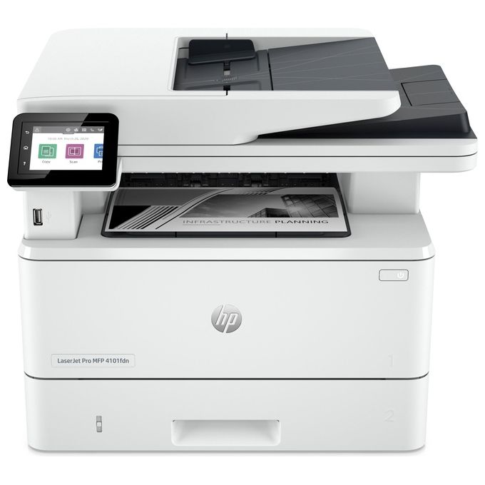 HP LaserJet Pro MFP 4102fdn Black e White Printer