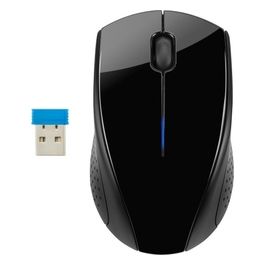 Mouse 220 Wireless Profilo Sagomato e Ergonomico Tecnologia LED Blu Nero