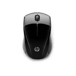 Mouse 220 Wireless Profilo Sagomato e Ergonomico Tecnologia LED Blu Nero