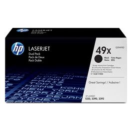 Hp multipack 2 cartucce nero per 1320/3390/3392