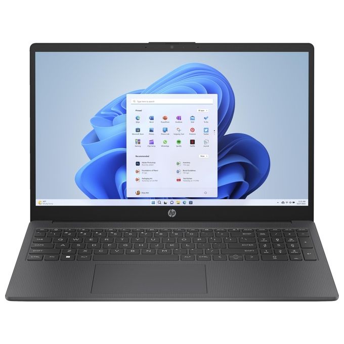 HP Notebook 15-fc0041n Processore AMD Ryzen 5 7520u  Ram 8Gb Ssd 256Gb Display 15.6'' FHD