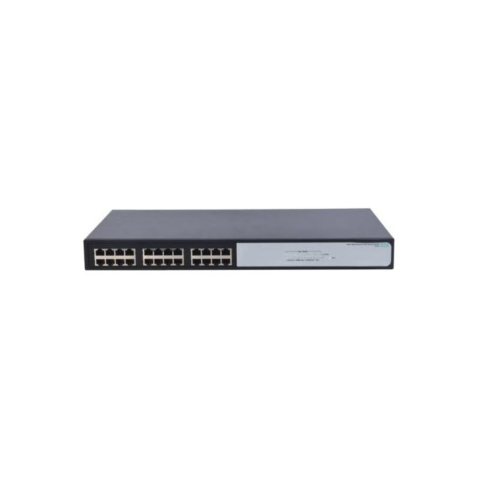 HP OfficeConnect 1420 24G Switch Unmanaged 24 x 10-100-1000 Desktop Montabile su Rack