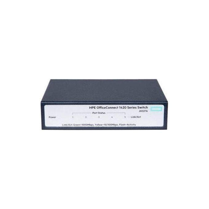 HP OfficeConnect 1420 5g Switch unmanaged 5 x 10/100/1000 desktop