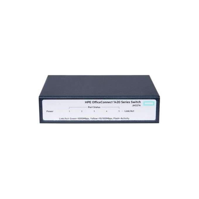 HP OfficeConnect 1420 5g Switch unmanaged 5 x 10-100-1000 desktop