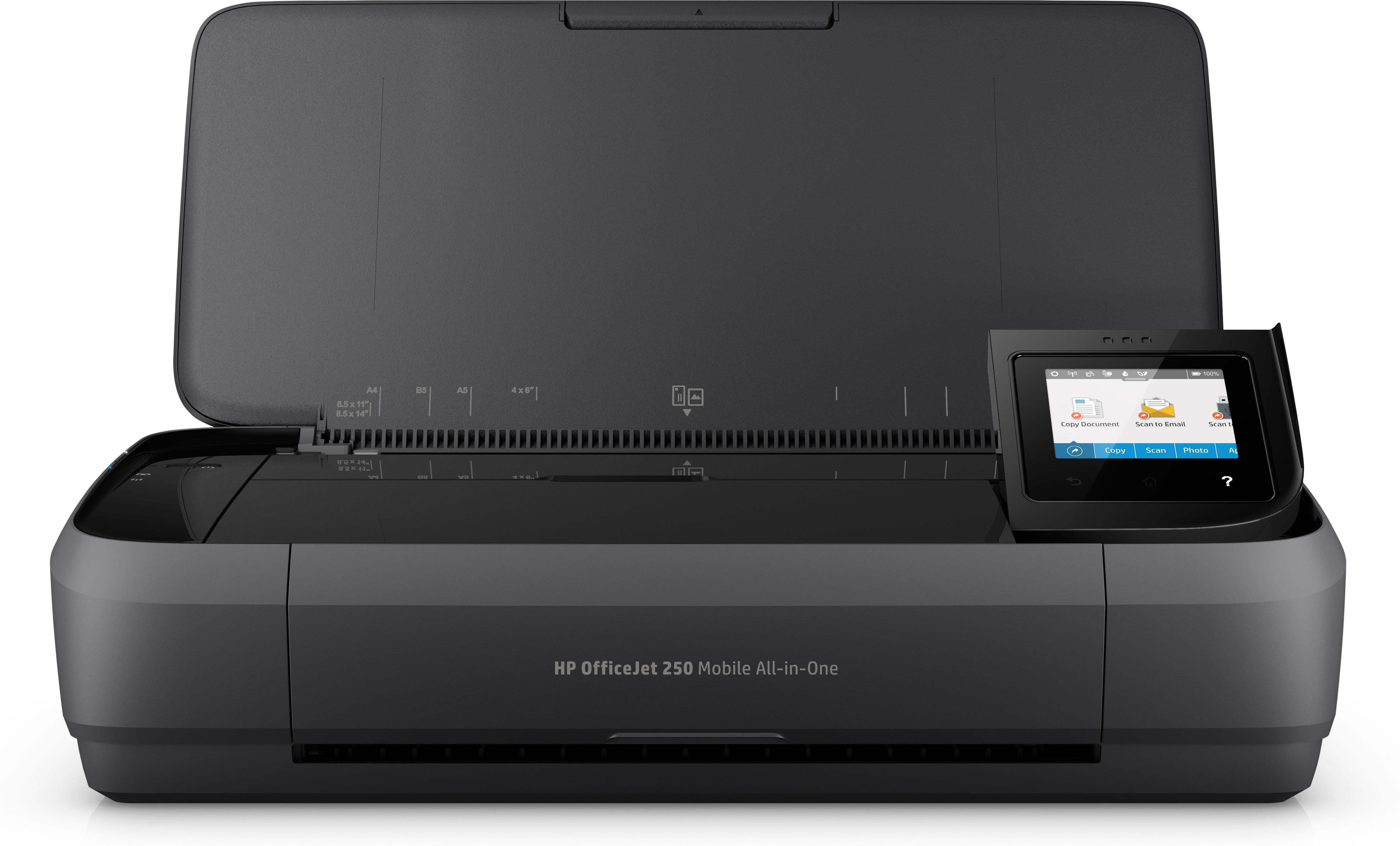 HP Stampante Portatile Inkjet Multifunzione Officejet 250