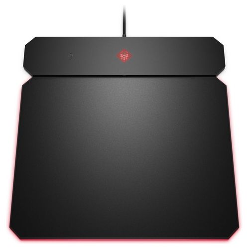 HP OMEN by Outpost Mousepad Mouse con Ricarica Qi Wireless Integrata e Indipendente