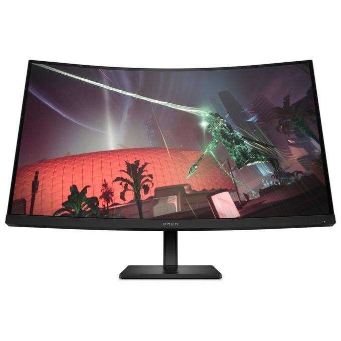 HP Omen Curved Gaming Monitor Pc 31.5" 2560x1440 Pixel Quad Hd Nero