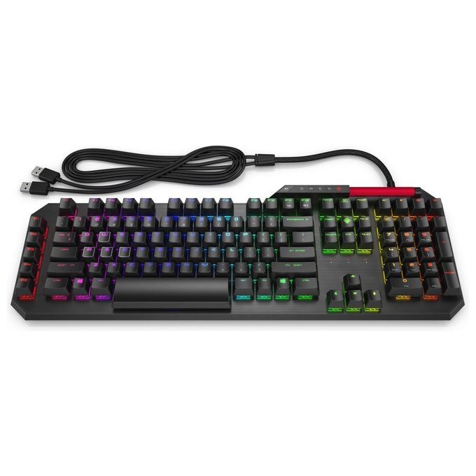 HP Omen Sequencer Tastiera Gaming Ottico Meccanica Nero