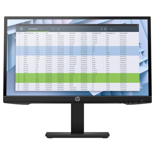 HP Monitor 21.5" LED IPS P22h G4 1920x1080 Full HD Tempo di Risposta 5 ms