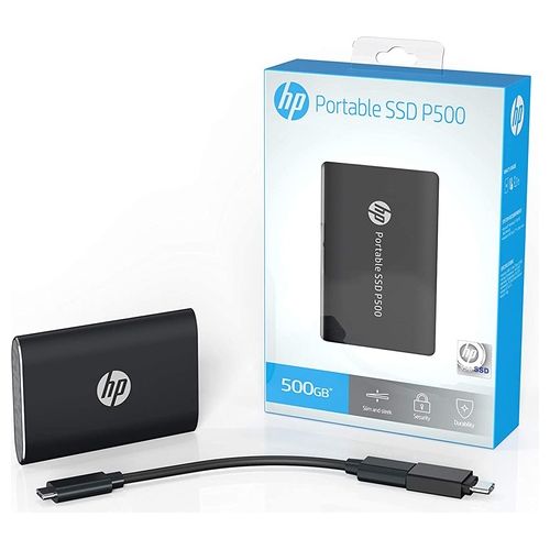 HP P500 Solid State Drive Esterno 500Gb Usb 3.1
