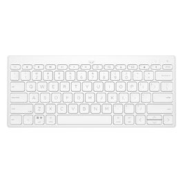 PC 350 WHT Tastiera Bluetooth Multi-Dispositivo Compatta 350