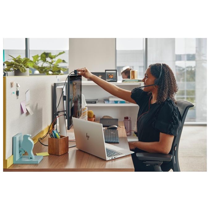 HP POLY Cuffie Stereo Blackwire 3225 con Connettore USB-C  Spina da 3.5mm  Adattatore USB-C-A