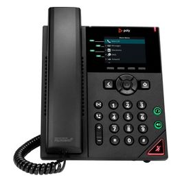 POLY Telefono IP VVX 250 a 4 Linee Abilitato per PoE